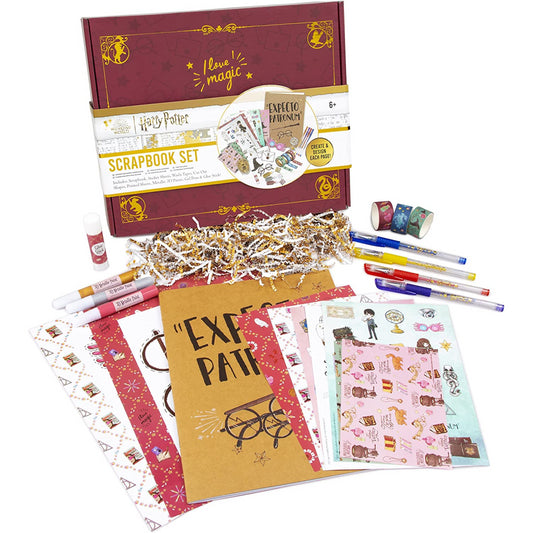 Wizarding World Harry Potter Scrapbook Set with Craft Accessories