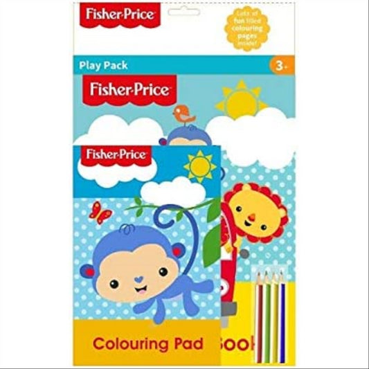 Fisher Price Play Pack Colouring Book