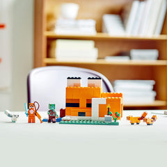 Lego Minecraft The Fox Lodge House Animal Toys with Zombie Figure 21178