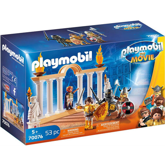 Playmobil the Movie 70076 Emperor Maximus in the Colosseum Toy Playset - Maqio