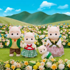 Sylvanian Families Wooly Alpaca Family of 4 Figures