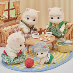 Sylvanian Families Wooly Alpaca Family of 4 Figures