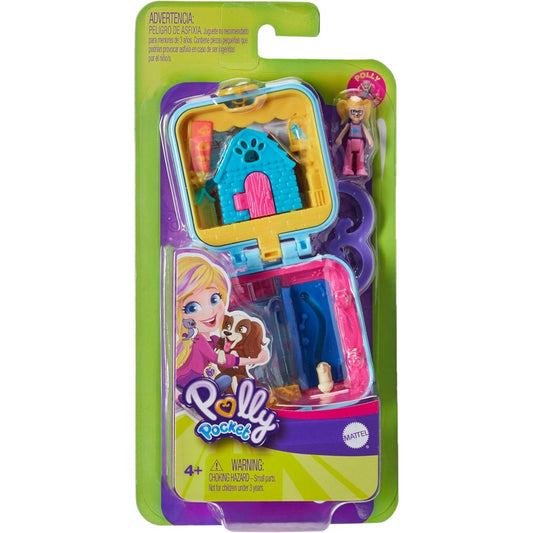 Polly Pocket Pet Center Compact with Removable Doghouse and Micro Doll