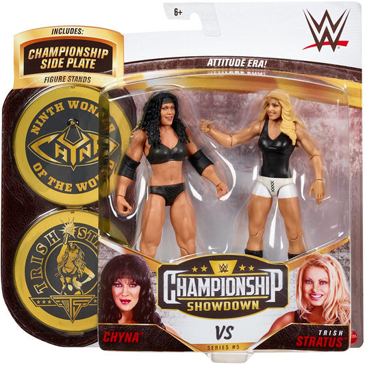 WWE Championship Showdown 2-Pack 6" Action Figures - Chyna Vs Trish Stratus