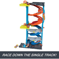 Hot Wheels City Racetrack Transforming Race Tower