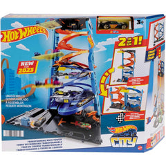 Hot Wheels City Racetrack Transforming Race Tower