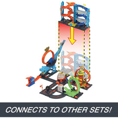 Hot Wheels City Racetrack Transforming Race Tower