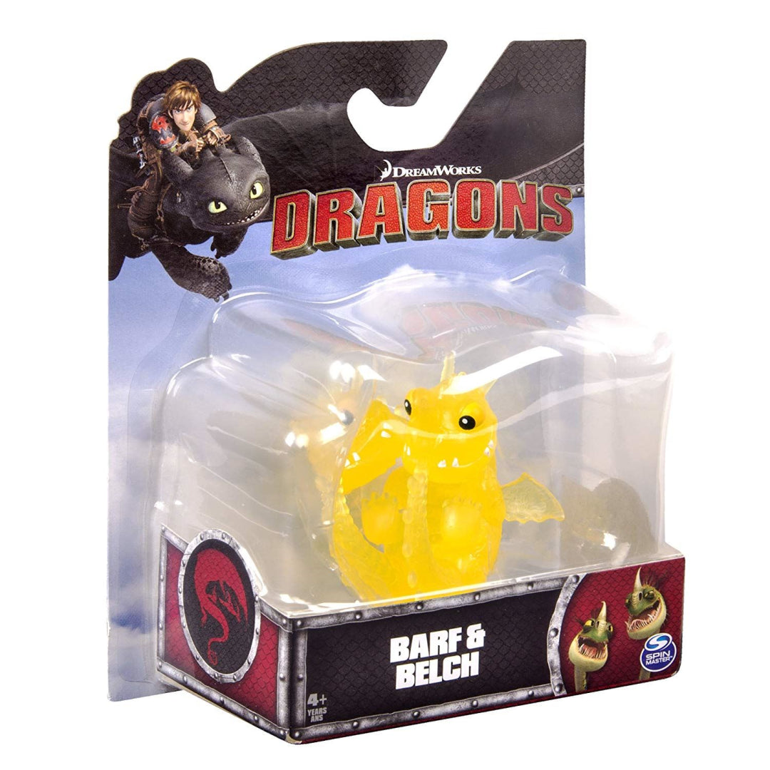 Dragons Defenders of Berk Racing Dragon Action Minifigure - Barf & Belch - Maqio