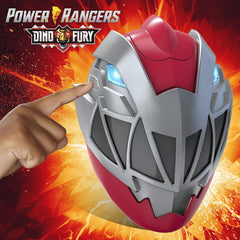 Power Rangers Dino Fury Red Ranger Electronic Mask Fancy Dress