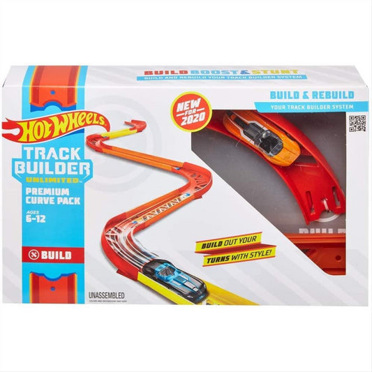 Hot Wheels Track Builder Unlimited Premium Curve Pack GLC88 - Maqio