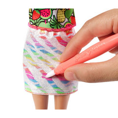 Barbie Crayola Rainbow Fruit Doll GBK18 - Maqio