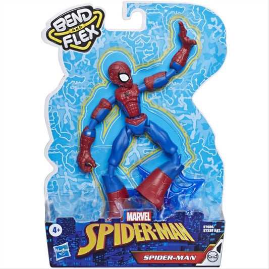 Marvel Spider-Man Bend and Flex Action Figure Toy Flexible 6-Inch Figure