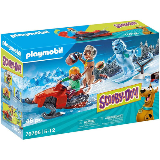 Playmobil SCOOBY-DOO! Adventure with Snow Ghost Figures 46pc 70706