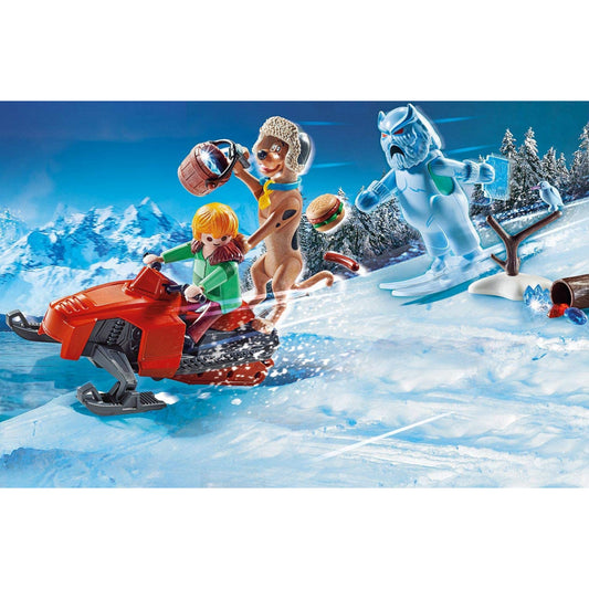 Playmobil SCOOBY-DOO! Adventure with Snow Ghost Figures 46pc 70706