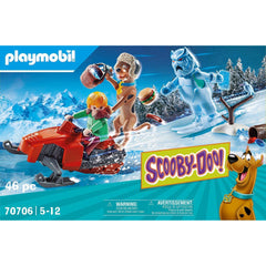 Playmobil SCOOBY-DOO! Adventure with Snow Ghost Figures 46pc 70706