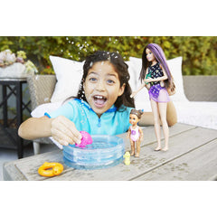 Barbie Skipper Babysitters Inc Dolls Paddling Pool Set