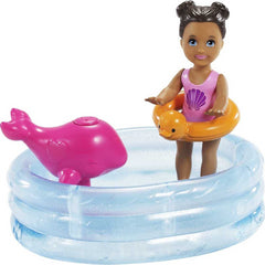 Barbie Skipper Babysitters Inc Dolls Paddling Pool Set