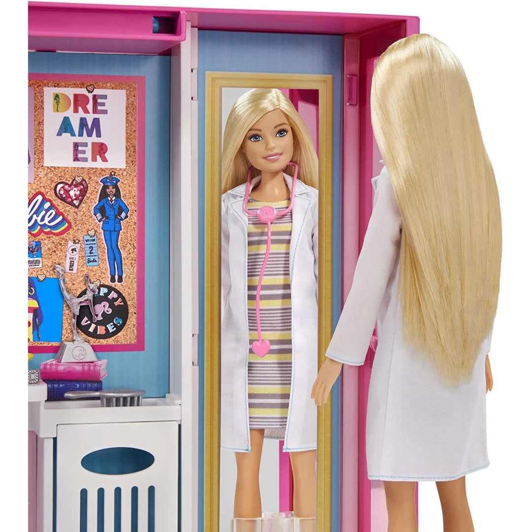 Barbie Dream Closet & Blonde Barbie Doll Closet 25+ Accessories – Maqio