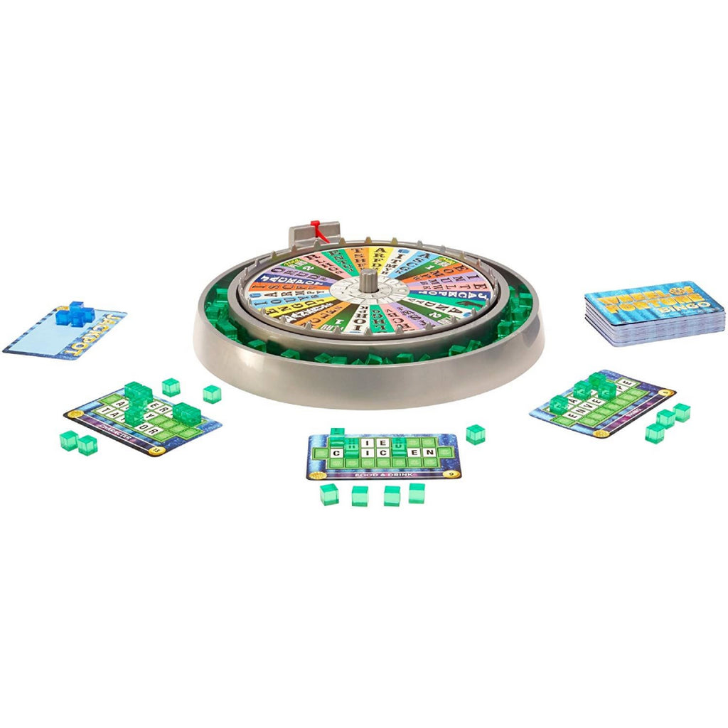 Mattel Wheel of Fortune Bingo Television Board Game - Maqio