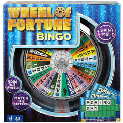 Mattel Wheel of Fortune Bingo Television Board Game - Maqio