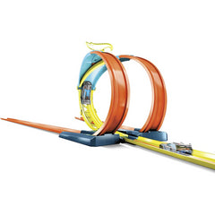 Hot Wheels Track Builder Unlimited Split Loop Pack with 1 Hot Wheels Car