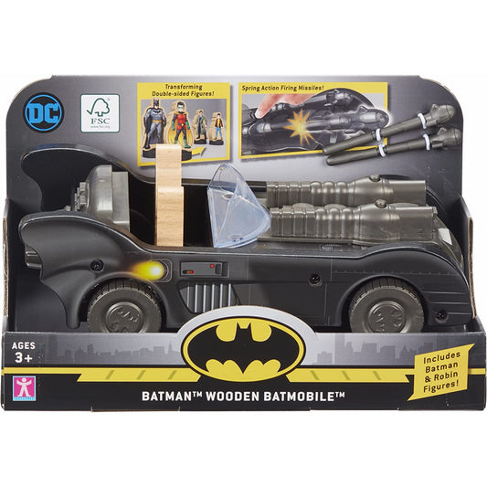 Batman Wooden Batmobile Vehicle