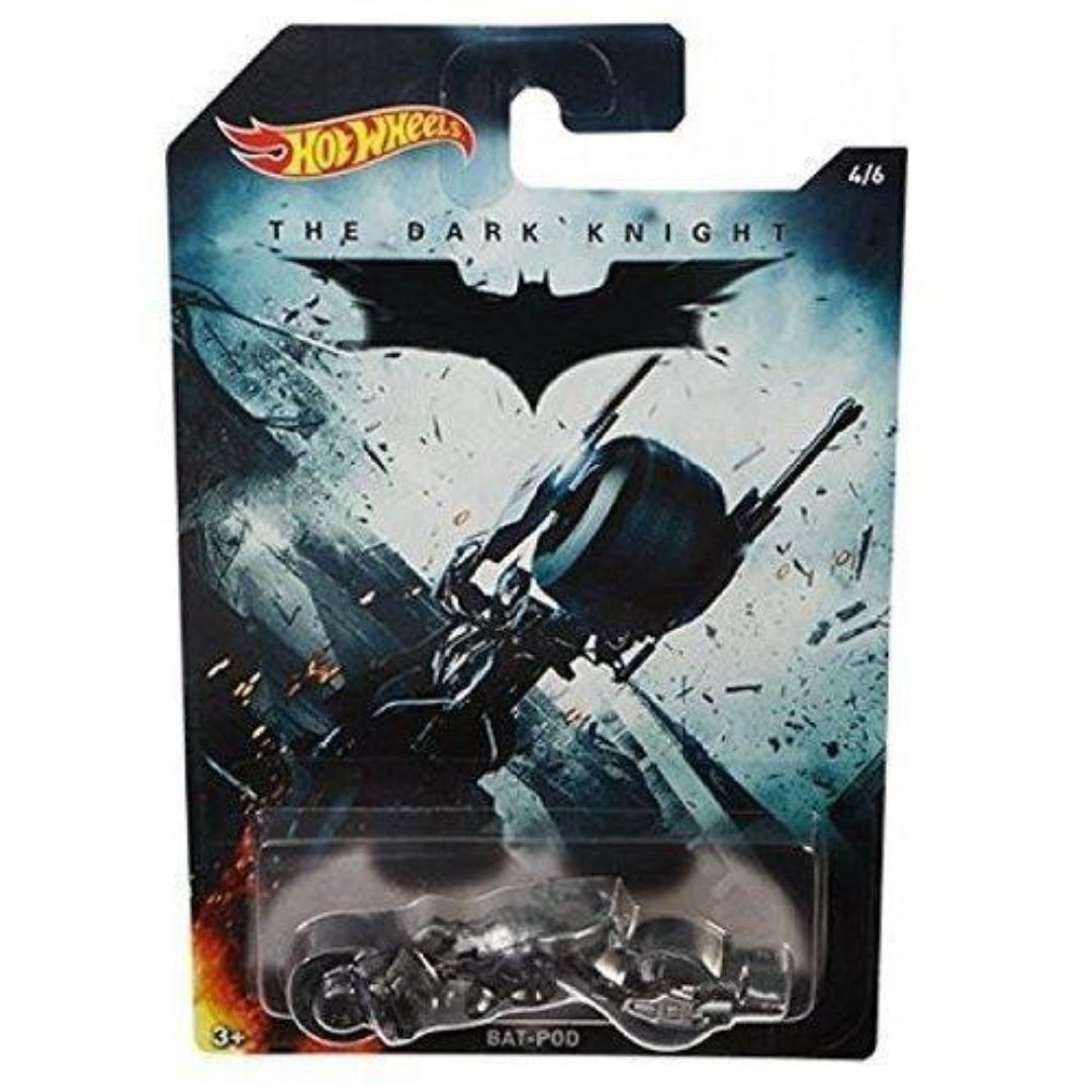 Hot Wheels Batman The Dark Knight BAT-POD Batmobile/ Bike Die-cast Car (4/6) - Maqio