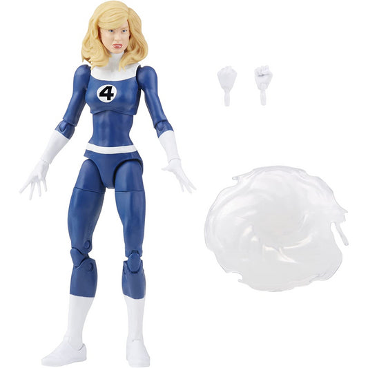 Marvel Fantastic Four Legends Series 6in Retro Action Figure - Invisible Woman