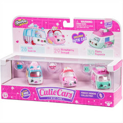 Shopkins Cutie Car Freezy Riders Toy 3 Vehicle Playset and Figures