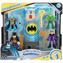Imaginext DC Super Friends Bat-Tech Bat-Signal Multipack 4 Figure Set