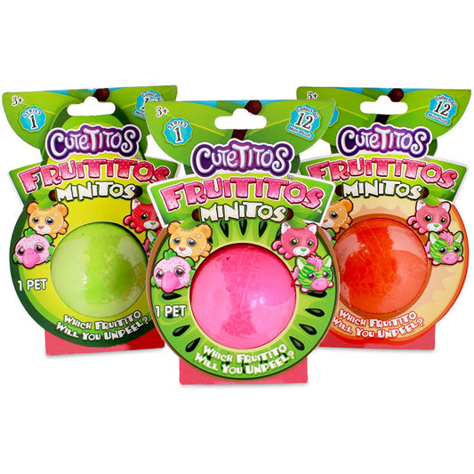 Cutetitos Fruititos Minitos Blind Bag Random Soft Plush Toy - Series 1