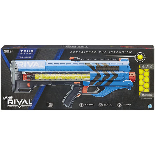 Nerf Team Blue Rival Zeus MXV-1200 inc 12 Rounds