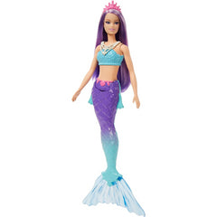 Barbie Dreamtopia Mermaid Doll with Purple Hair and Tiara