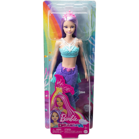 Barbie Dreamtopia Mermaid Doll with Purple Hair and Tiara