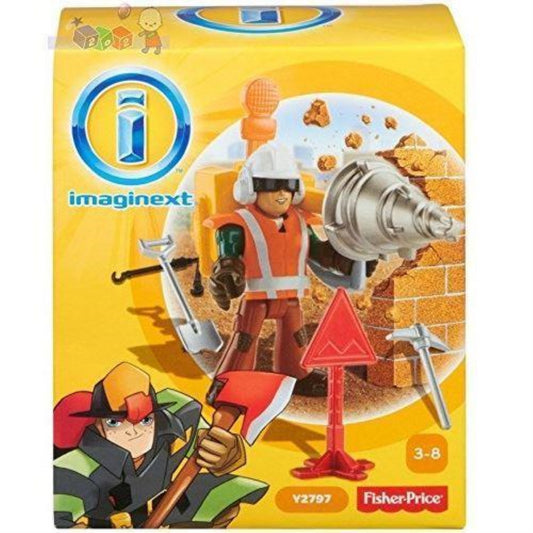 Imaginext City Construction Worker Y2797 - Maqio