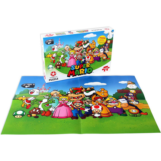Mario Bros and Friends 500 Piece Jigsaw Puzzle