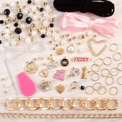 Make It Real Juicy Couture Chains & Charms Bracelet Making Kit 138 Pc