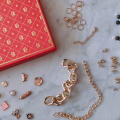 Make It Real Juicy Couture Chains & Charms Bracelet Making Kit 138 Pc