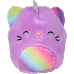 Squishmallows Squishville Mystery Squad Four Soft Colourful Mini Plush Caticorns