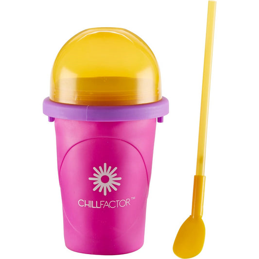 Chillfactor Home Made Squeeze Cup Slushy Maker - Passion Fruit Party