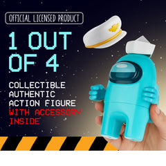 Among Us Series 2 Crewmate Figure Medium Sized - Light Blue