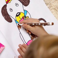 Paper Mate 24 Children's Felt Tip Pens Colouring Pens Washable Ink 24 Colours
