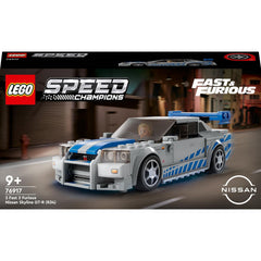 LEGO 76917 Speed Champions 2 Fast 2 Furious Nissan Skyline GT-R R34