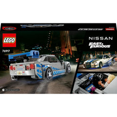 LEGO 76917 Speed Champions 2 Fast 2 Furious Nissan Skyline GT-R R34