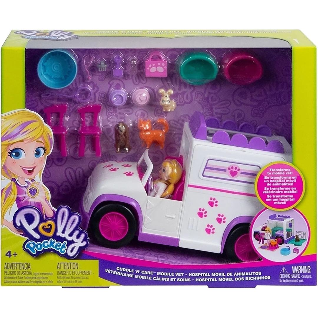 Polly Pocket Cuddle n Care Mobile Vet Maqio