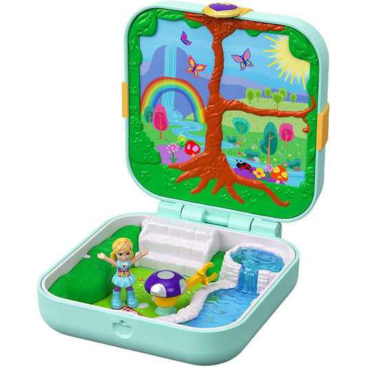 Polly Pocket GDK79 Pocket Hidden Hideouts Flutterrific Forest - Maqio