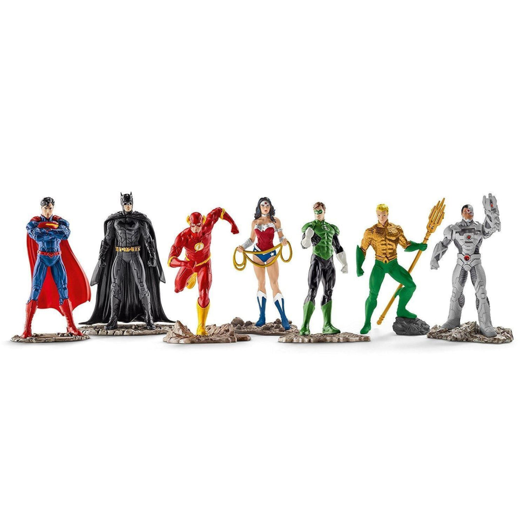 Schleich Justice League Figures - Set of 7 (22528) - Maqio