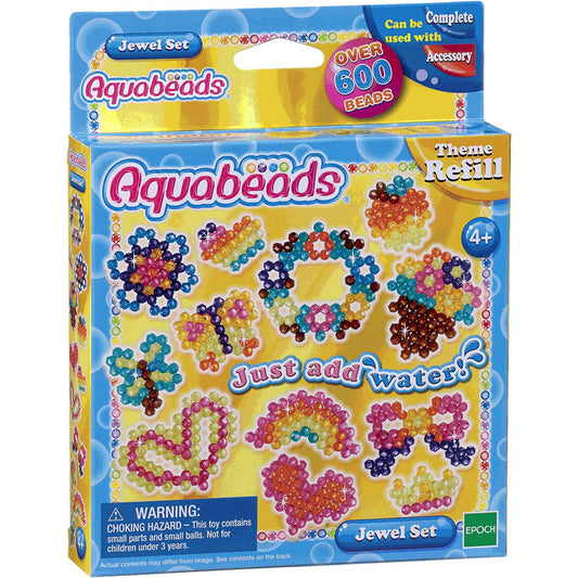 Aquabeads Flower Garden Set Theme Bead Refill with over 600 Beads and  Templates