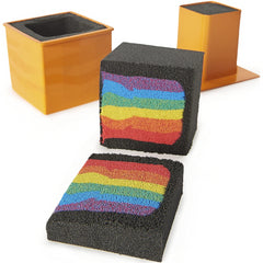 Kinetic SandisFactory Set Coloured & Black Sand