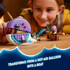 LEGO 71472 DREAMZzz Izzie's Narwhal Hot-Air Balloon  Building Set